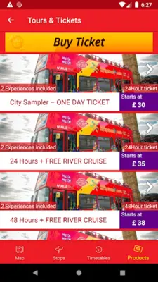 Londres City Sightseeing android App screenshot 0